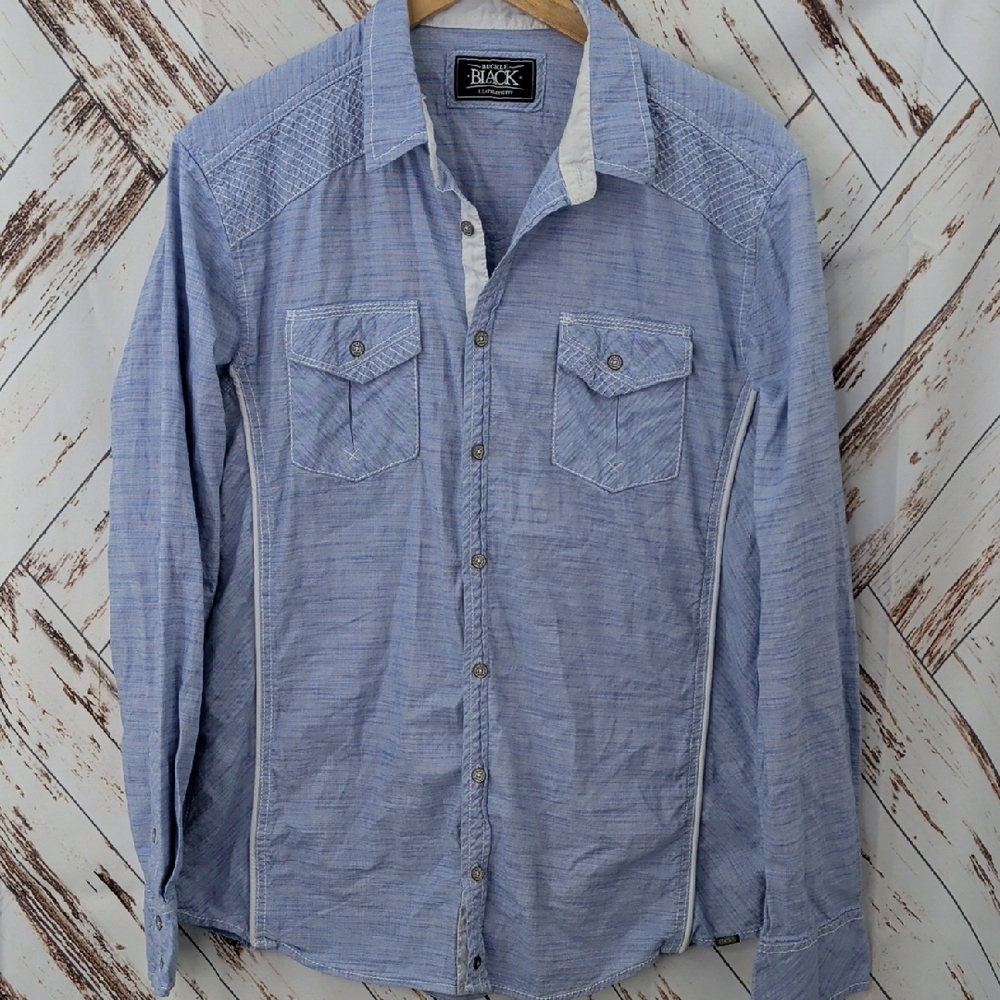 Buckle Black‎ Western Button Down Long Sleeve Shirt
